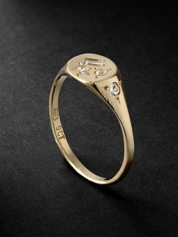 Photo: Seb Brown - Prince Gold Sapphire Ring - Gold