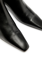 Saint Laurent Rainer 55 Leather Chelsea Boots Black