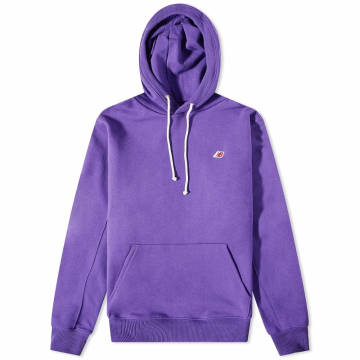 Photo: New Balance Men's Made in USA Core Hoody in Prism Purple