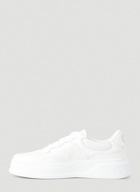 GG Embossed Sneakers in White