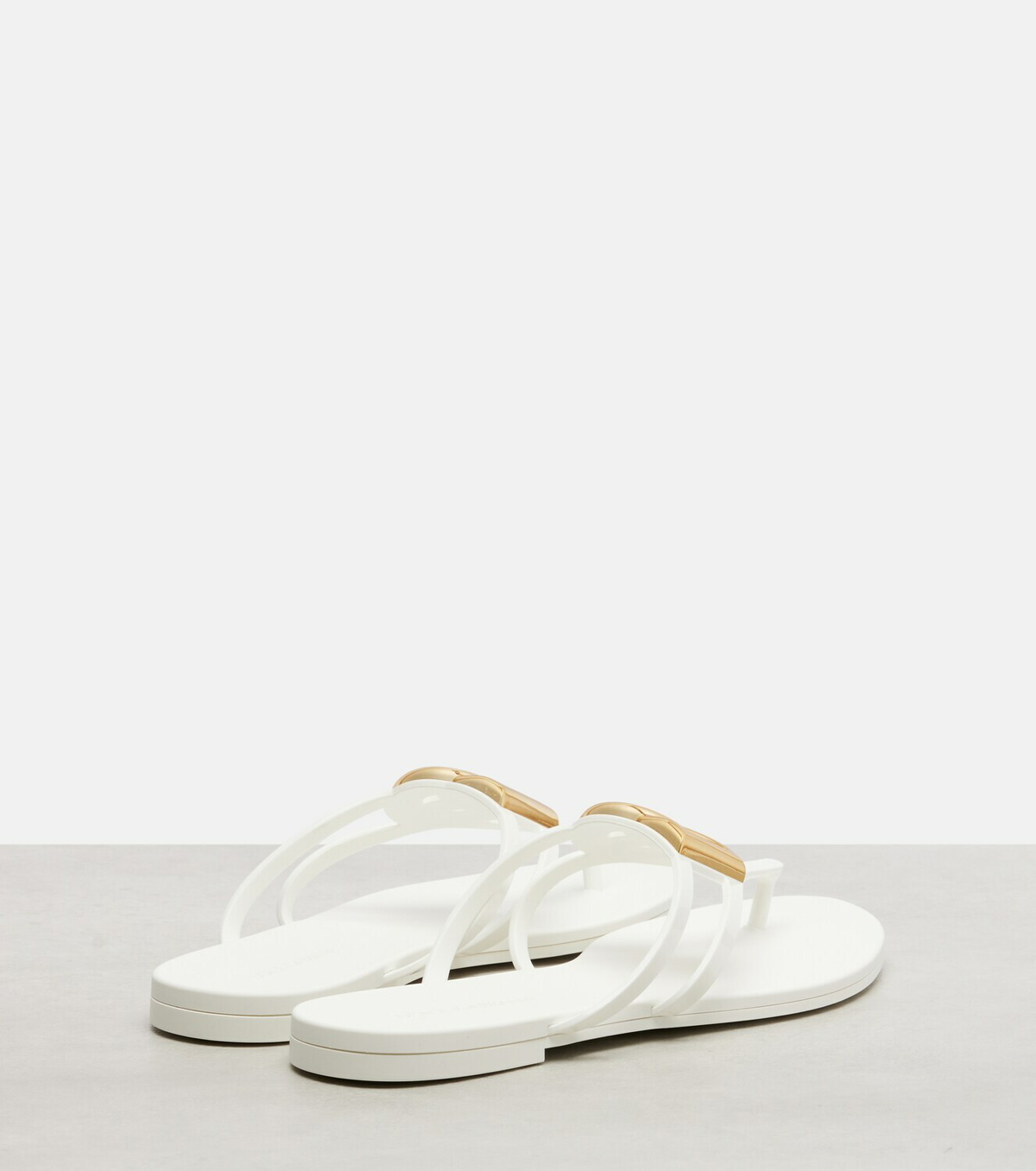 Dolce&Gabbana DG rubber thong sandals