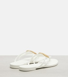 Dolce&Gabbana DG rubber thong sandals
