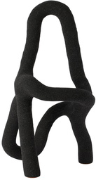 Hot Wire Extensions SSENSE Exclusive Black Faux Species #4 Sculpture