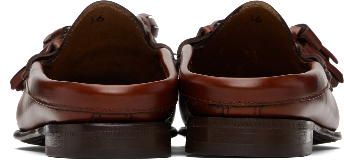 HEREU Brown Borlada Slip-on Loafers