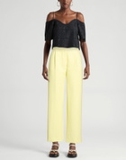 Stine Goya Womens Pants in Pastel yellow