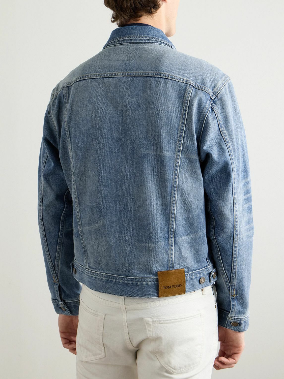 TOM FORD - Icon Denim Jacket - Blue TOM FORD