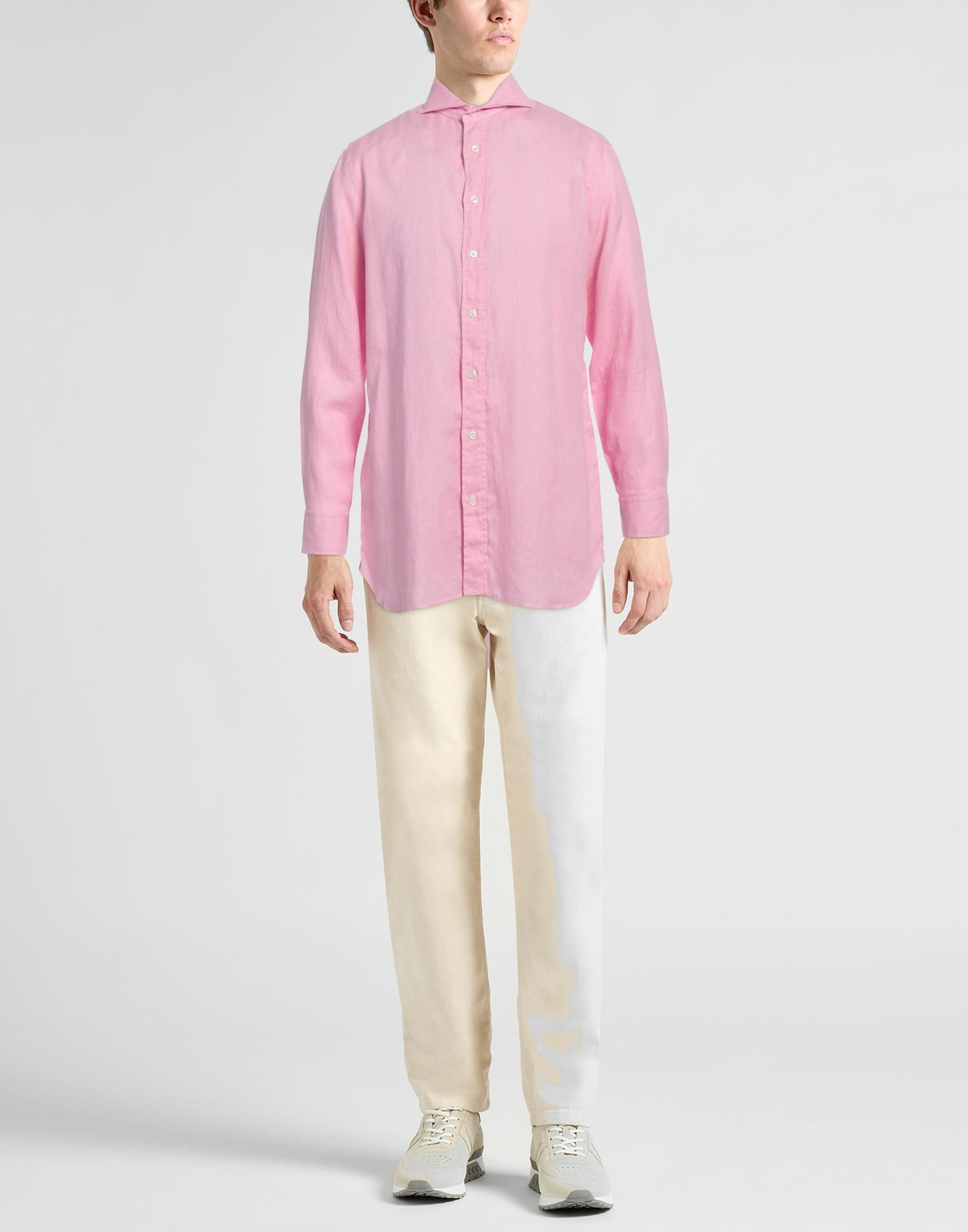 Lardini Mens Shirt in Pink