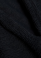 Hunza G Square-neck Crinkle Swimsuit - Black - One Size