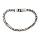 1017 ALYX 9SM Silver Mini Cubix Chain Bracelet