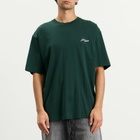 Acne Studios Men's Exford Small Venice Logo T-Shirt in Dark Green