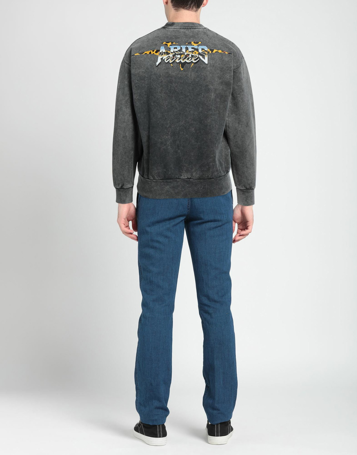 Aries Mens Sweatshirt Lead