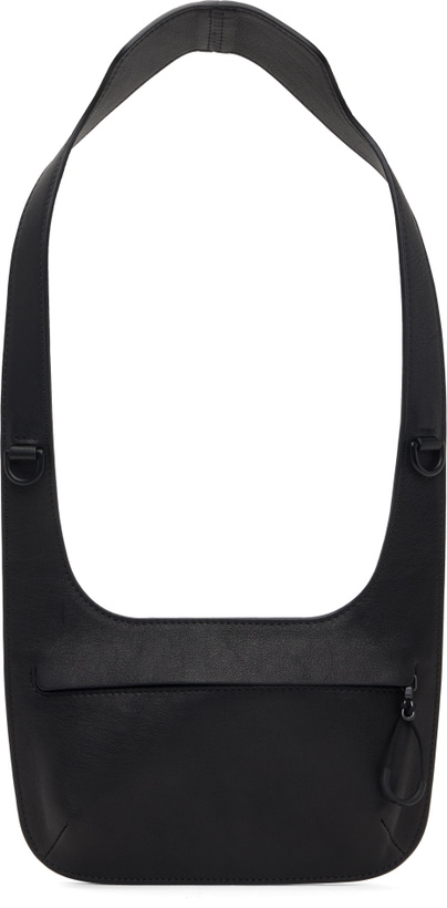 Photo: JOHANNA PARV Black Leather Neck Bag
