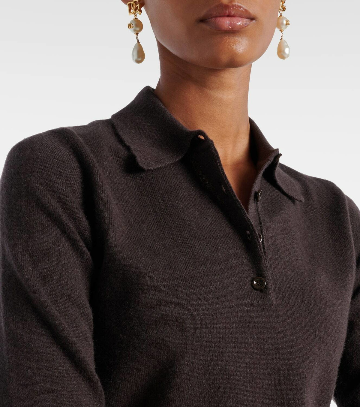 Dolce&Gabbana Cashmere polo sweater