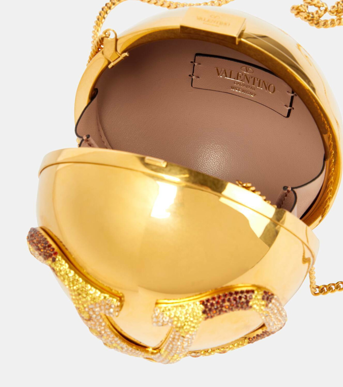 Valentino Garavani VLogo Signature embellished shoulder bag