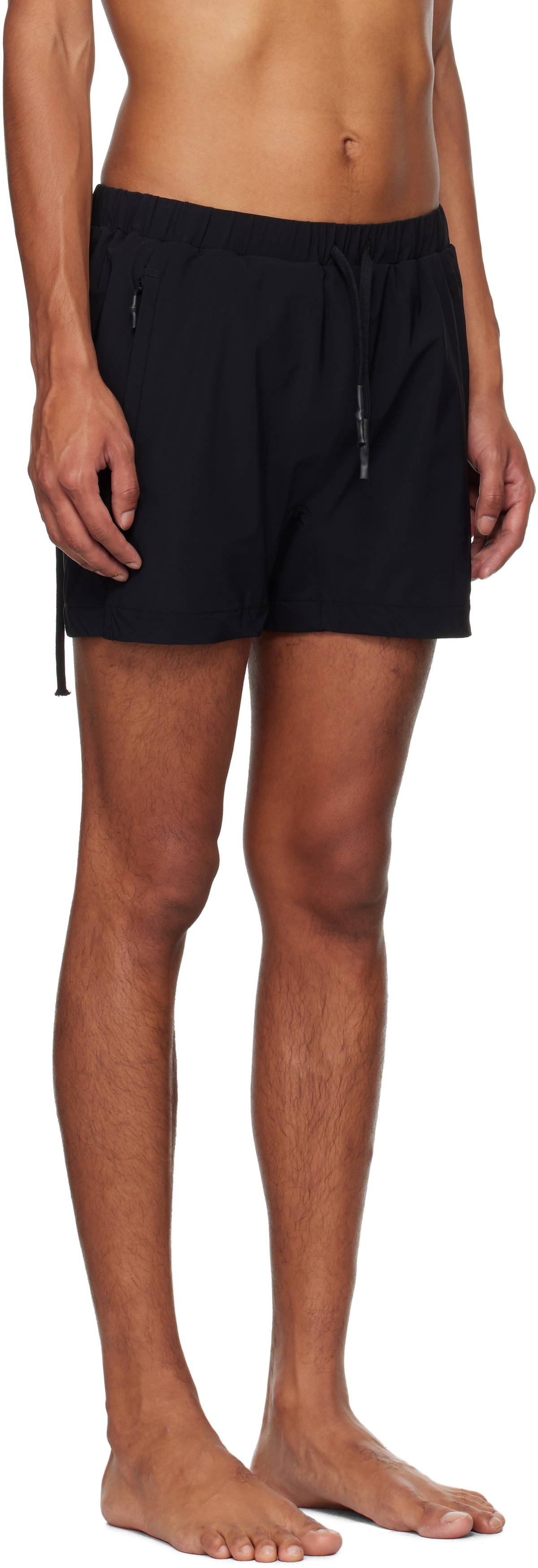 11 by Boris Bidjan Saberi Black ST SW1 Swim Shorts