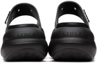 Crocs Black Crush Sandals