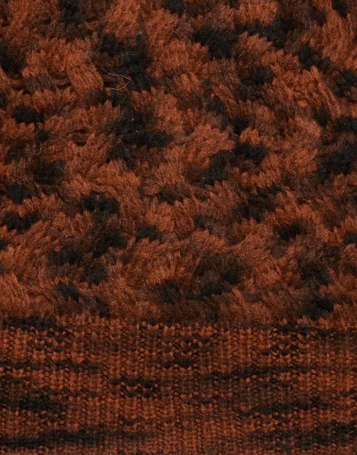 Manila Grace Womens Turtleneck Rust