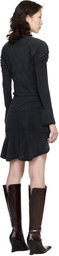 KNWLS Black Leia Minidress