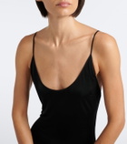 Saint Laurent Jersey maxi dress