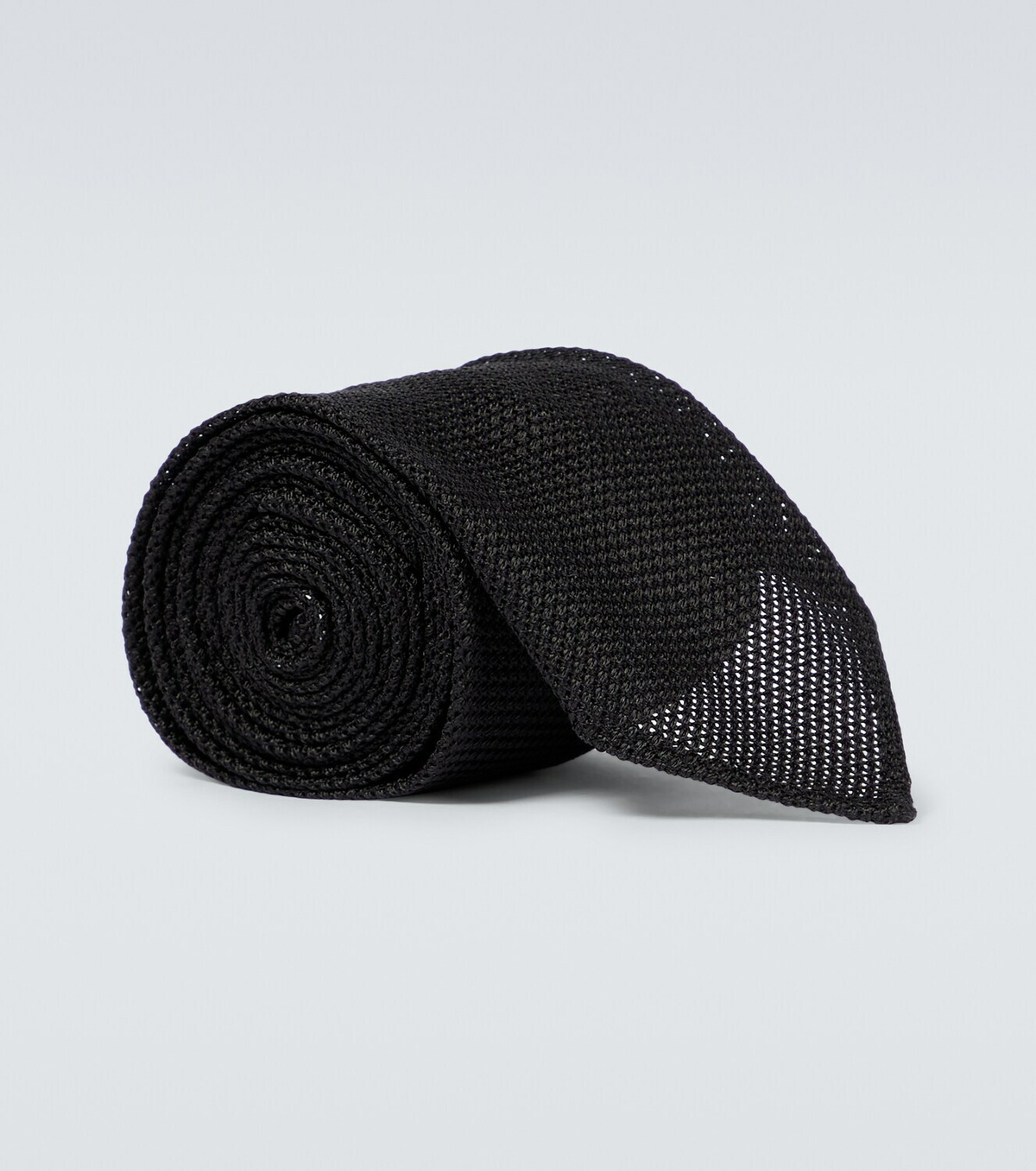 Lardini - Mesh silk tie