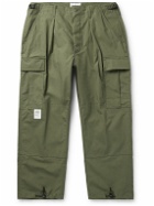 WTAPS - Straight-Leg Cotton-Ripstop Cargo Trousers - Green