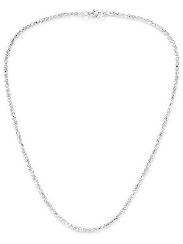 Photo: MAPLE - Bar Silver Chain Necklace