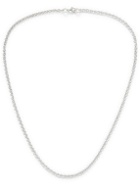 MAPLE - Bar Silver Chain Necklace