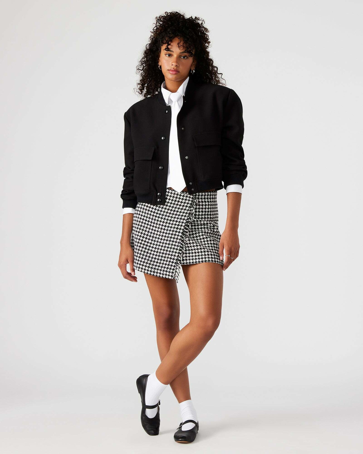 Steve Madden Leon Skirt in Black