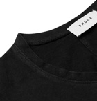 Rhude - Logo-Print Cotton-Jersey T-Shirt - Black