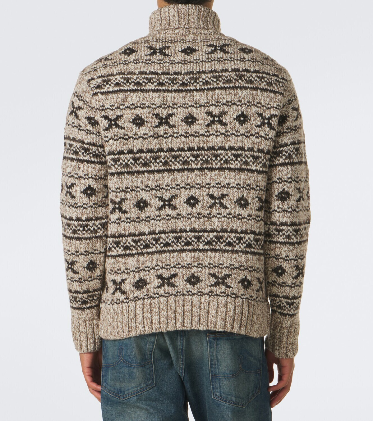 RRL Wool-blend turtleneck sweater