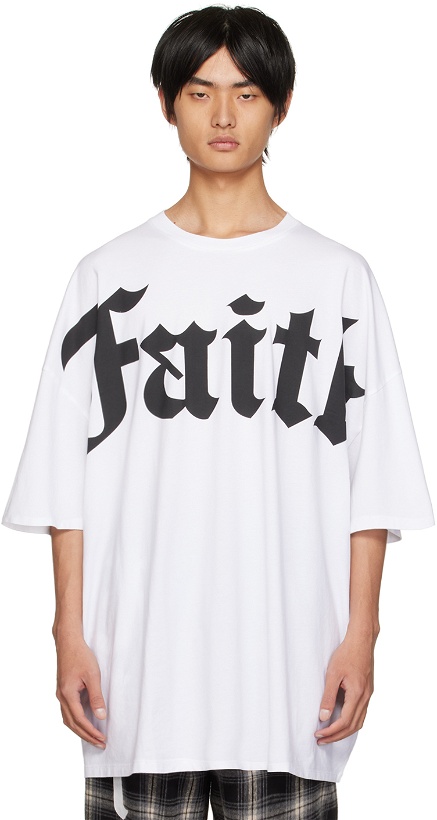 Photo: Faith Connexion White Oversized T-Shirt