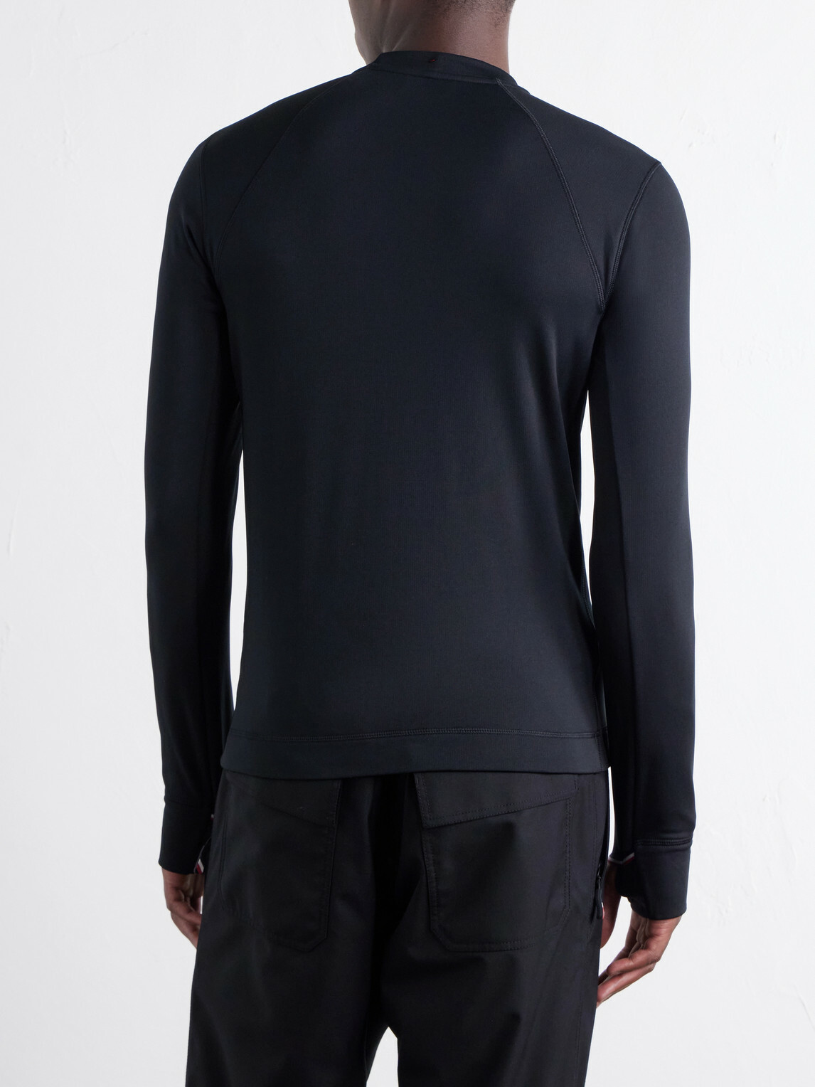 Moncler Grenoble - Polartec® Power Grid™ Jersey Base Layer - Black