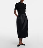The Row June satin mules