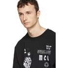 McQ Alexander McQueen Black Swallow T-Shirt