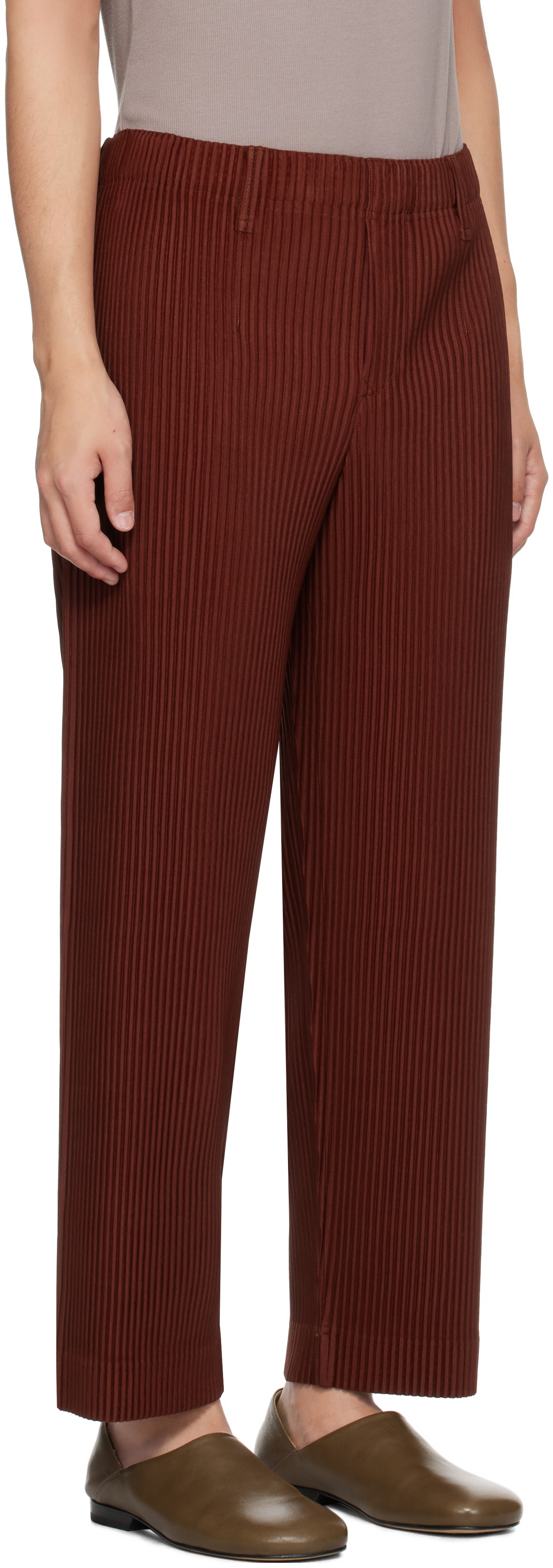 HOMME PLISSE ISSEY MIYAKE 消しプリーツ 2 Tailored Pleats 2 Pants in Gunmetal Grey – SVRN