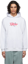 Dime Grey Pin Hoodie