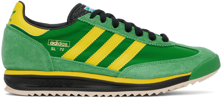 Photo: adidas Originals Green SL 72 RS Sneakers