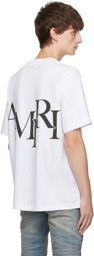 AMIRI White Printed T-Shirt