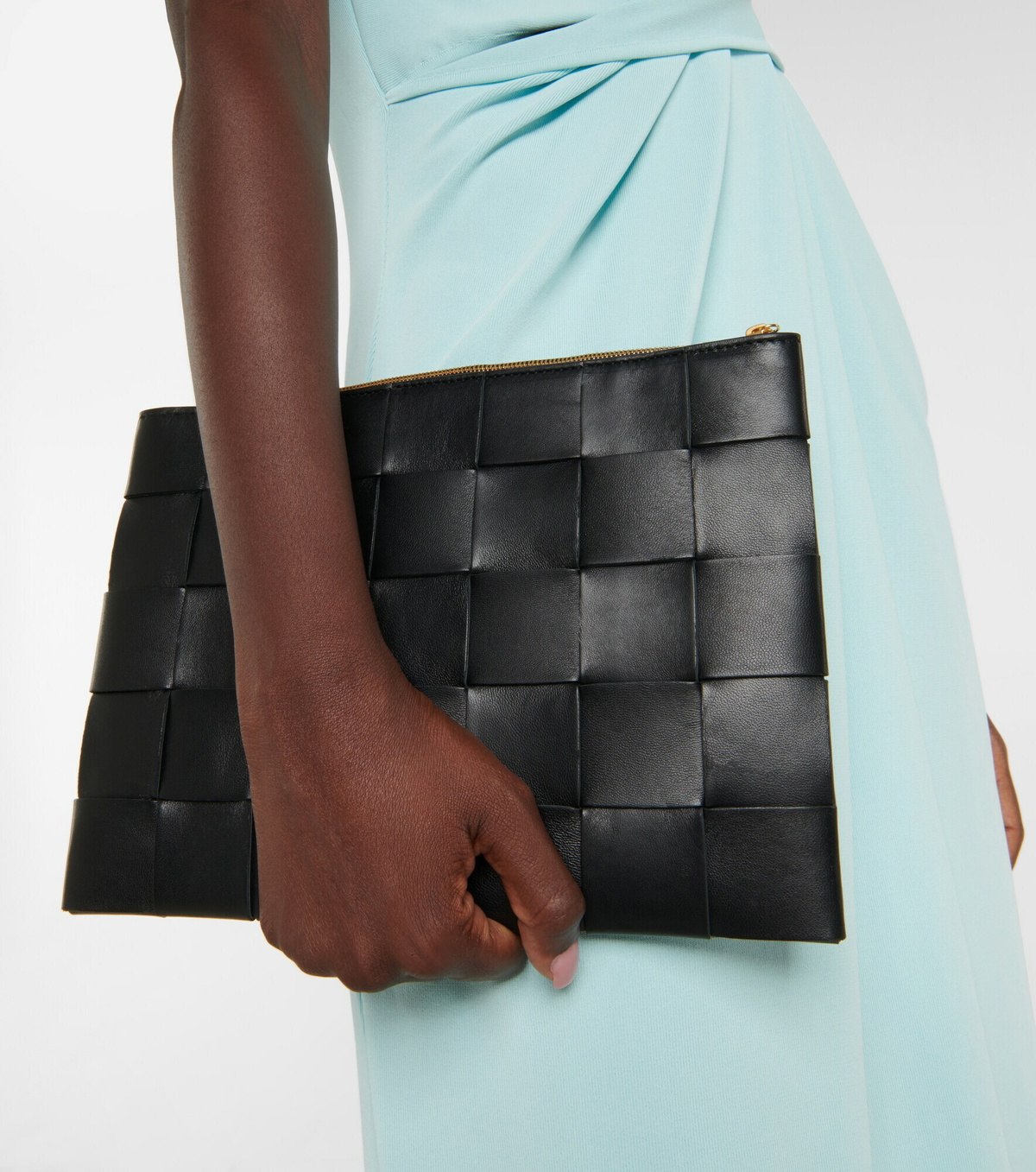 Bottega Veneta - Intreccio leather clutch
