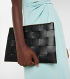 Bottega Veneta - Intreccio leather clutch