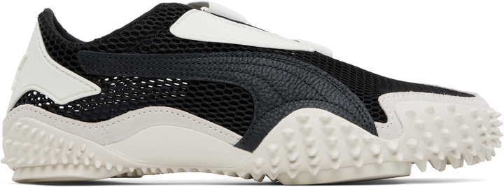 Photo: PUMA Black & Gray Mostro Mesh Sneakers
