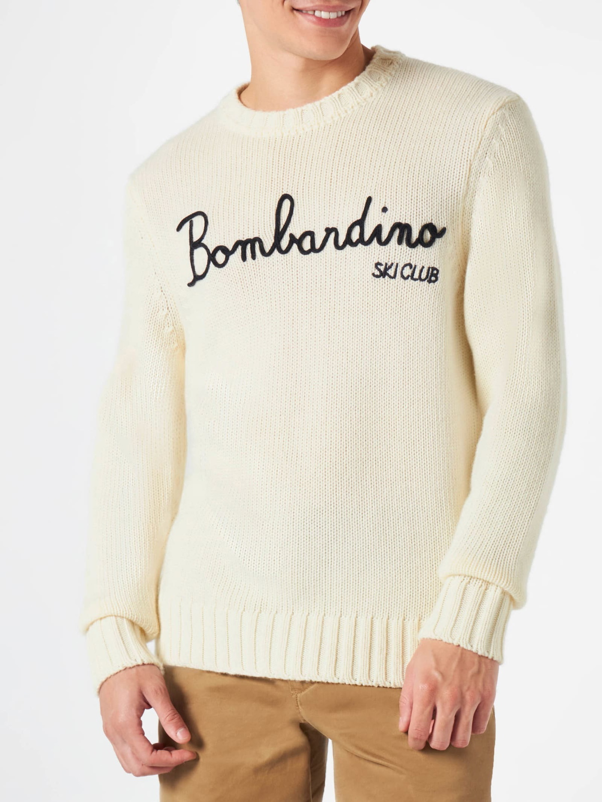 MC2 Saint Barth Bombardino Ski Club Blended Cashmere Sweater MC2