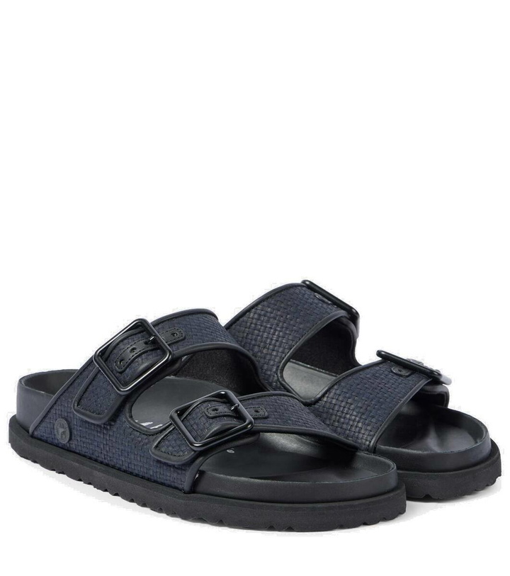 Photo: Birkenstock 1774 Arizona Luxe raffia sandals