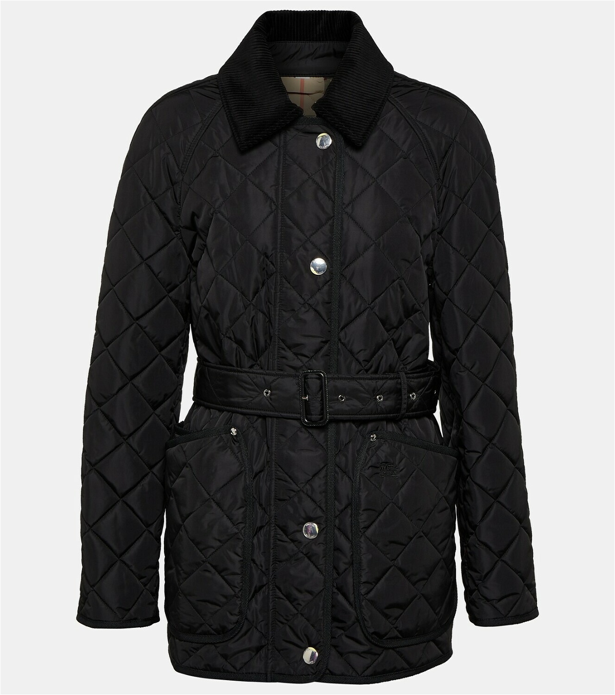 Burberry Quilted belted jacket Burberry