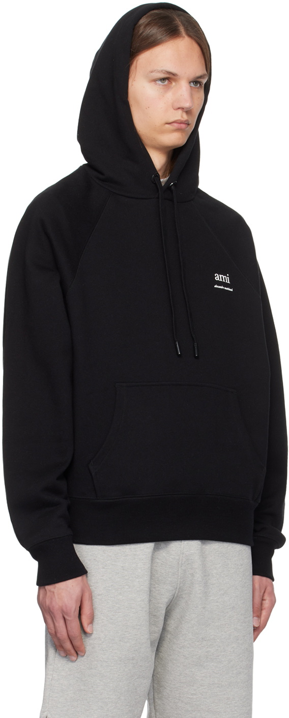 AMI Paris Black 'Ami Alexandre Mattiussi' Hoodie AMI