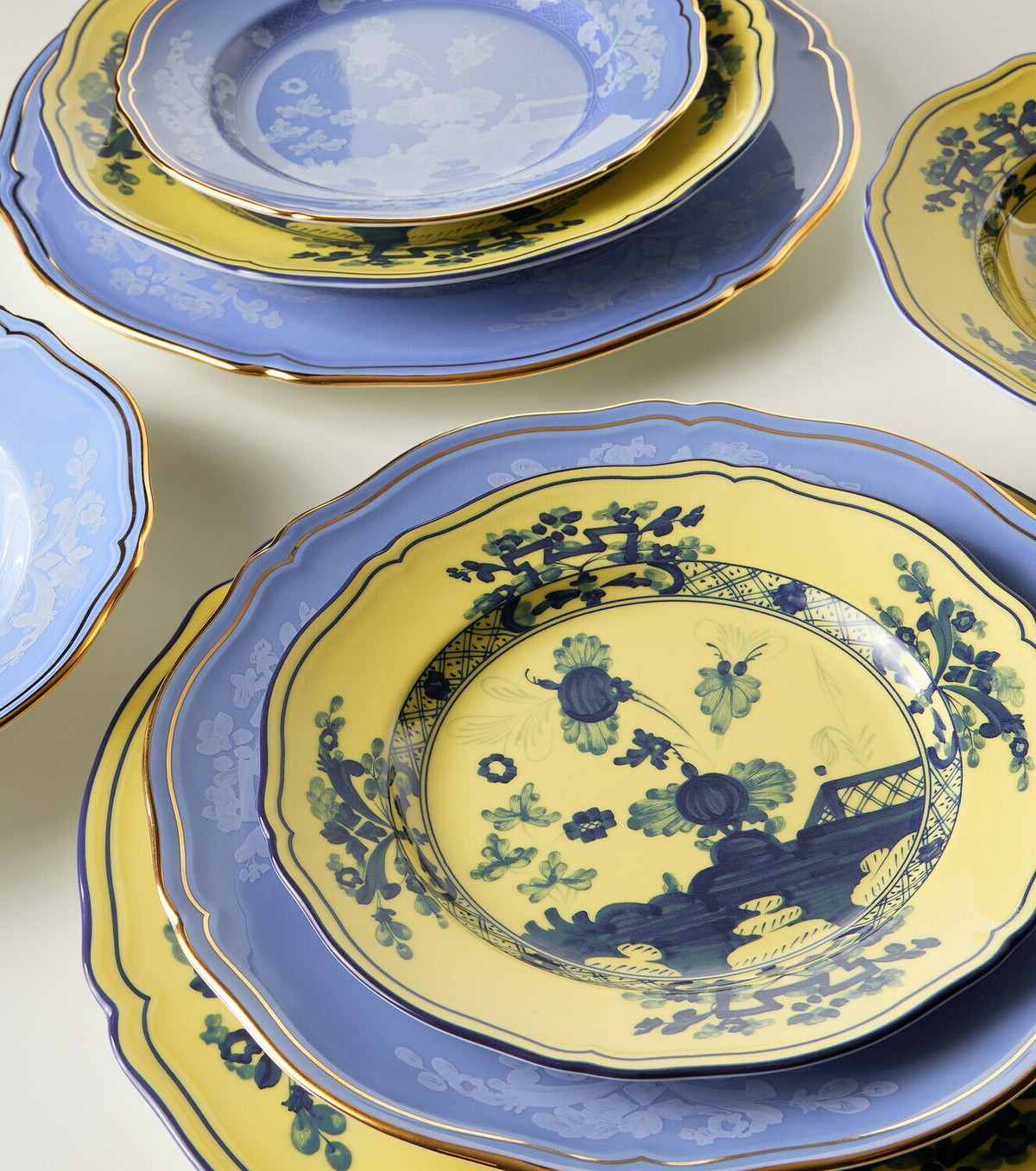 Ginori 1735 Oriente Italiano porcelain dessert plate