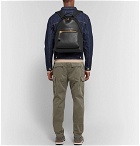 TOM FORD - Full-Grain Leather Backpack - Men - Black