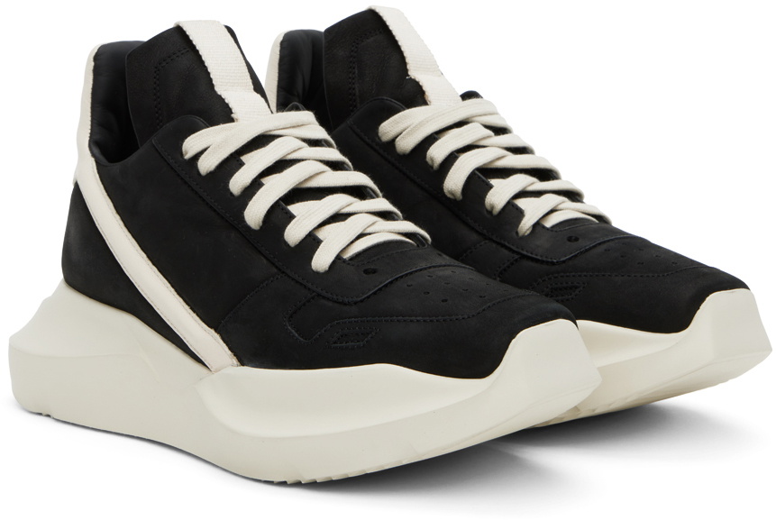 Rick Owens Black Geth Sneakers Rick Owens