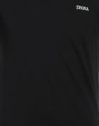 Zegna Mens T-shirt in Black