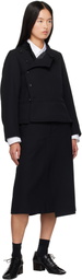 Comme des Garçons Comme des Garçons Black Gabardine Jacket